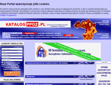 Tablet Screenshot of katalogppoz.pl